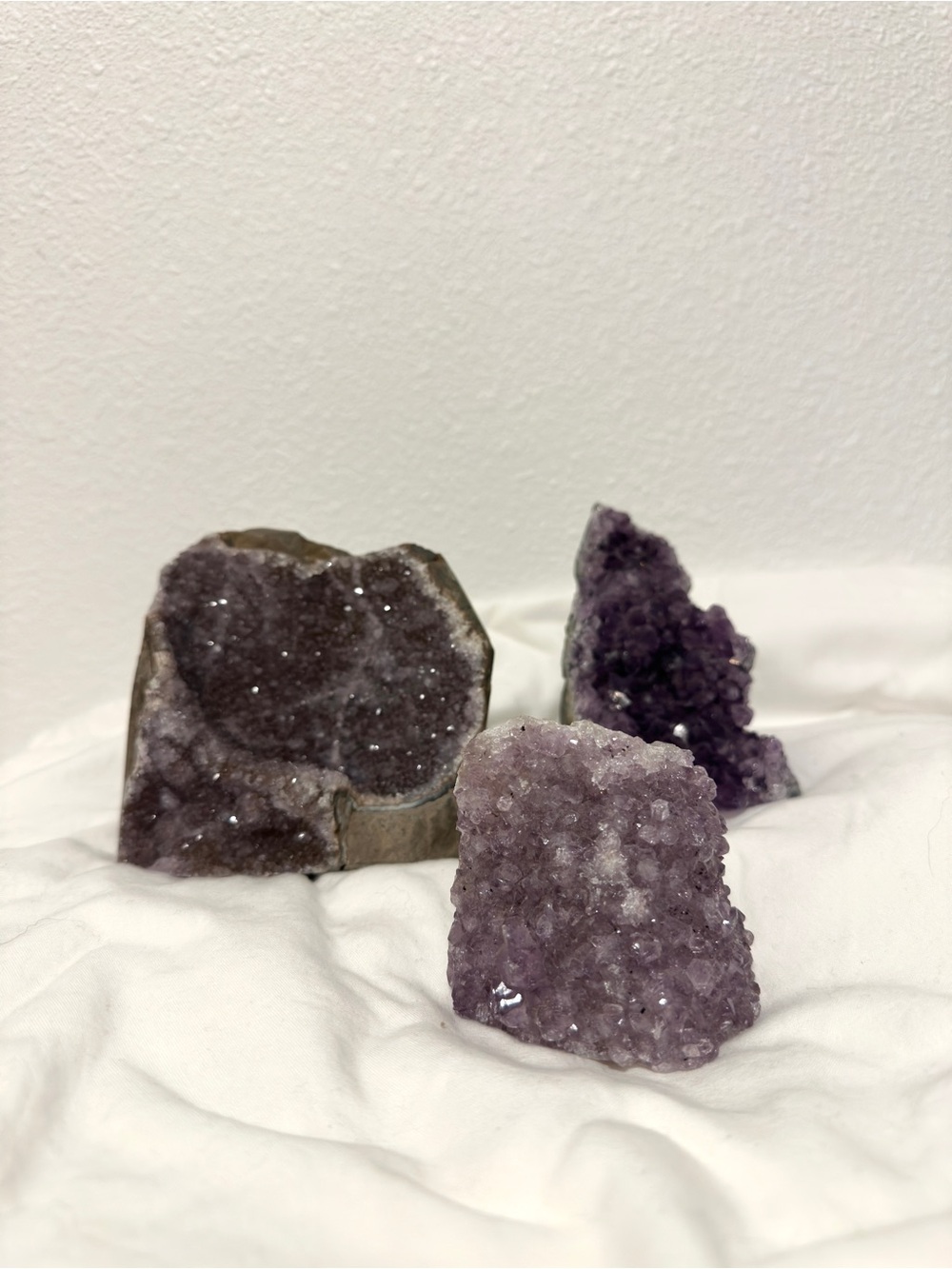 Amethyst Crystals (Set of 3)